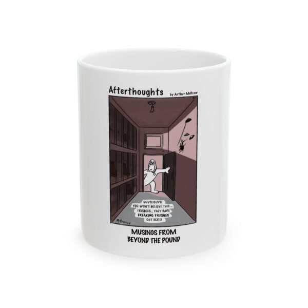 Afterthoughts Comic Mug | No. 1 Musings From Beyond the Pound Coffee Cup