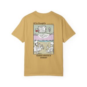 Afterthoughts Graphic T-Shirt | No. 2 “Iranian Minister of Efficiency" Back Print