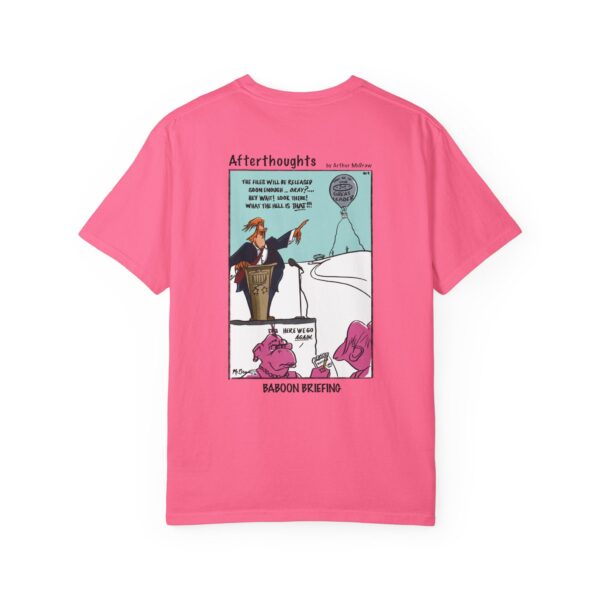 Afterthoughts Graphic T-Shirt | No. 4 “Baboon Briefing" Back Print